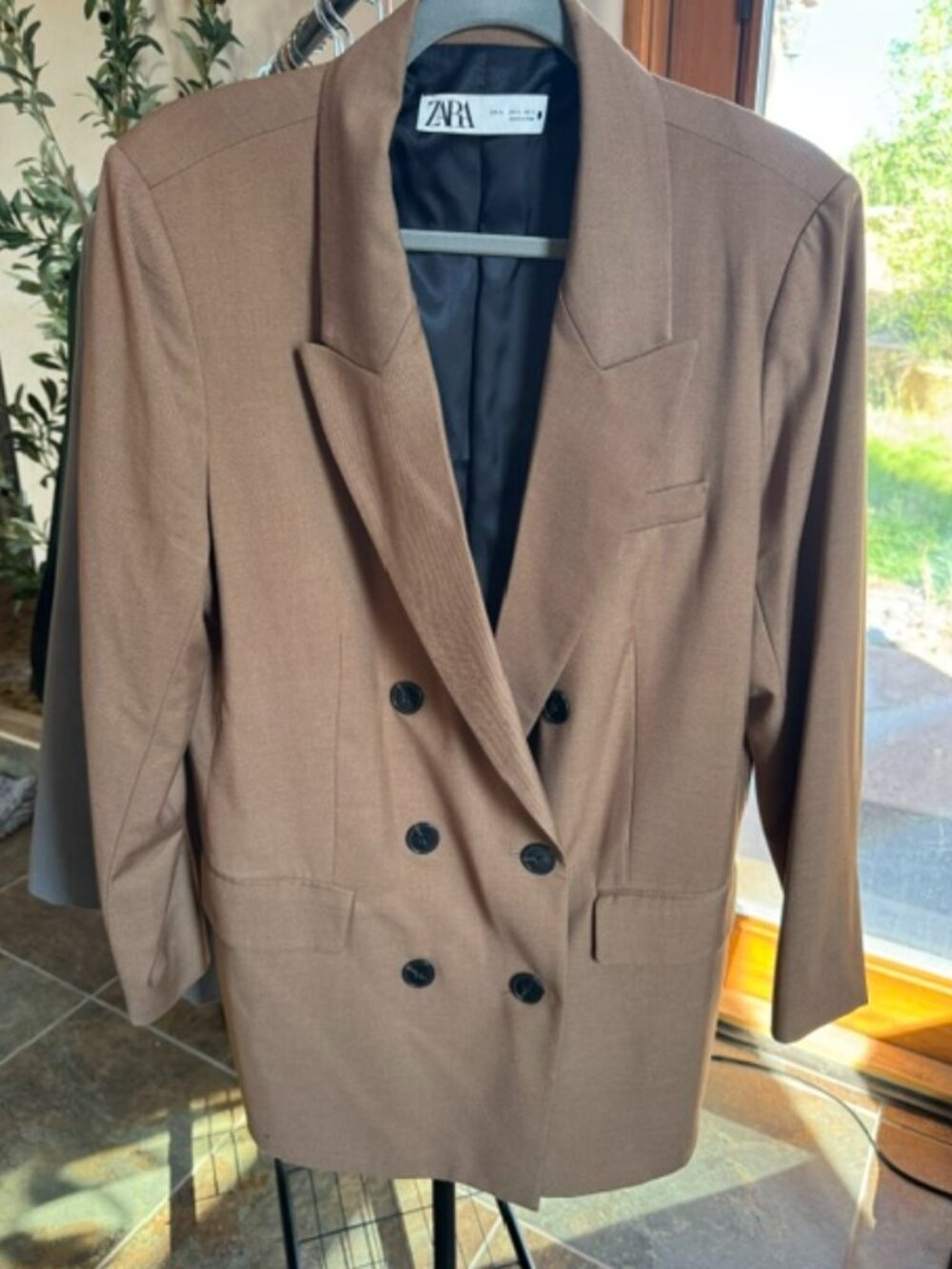 ZARA Blazer tan/caramel size XL